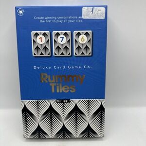 Professor Puzzle Rummy Tiles 2023 New Open Box. 2-4 Players Ages 8 And Up.